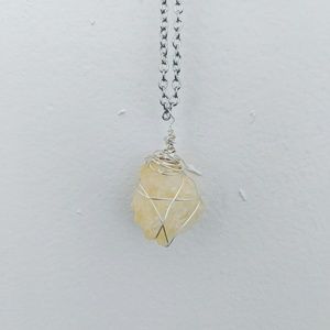 Quartz necklace